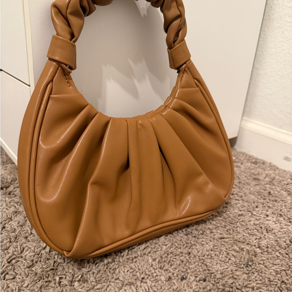 Elegant Caramel Women's Handbag